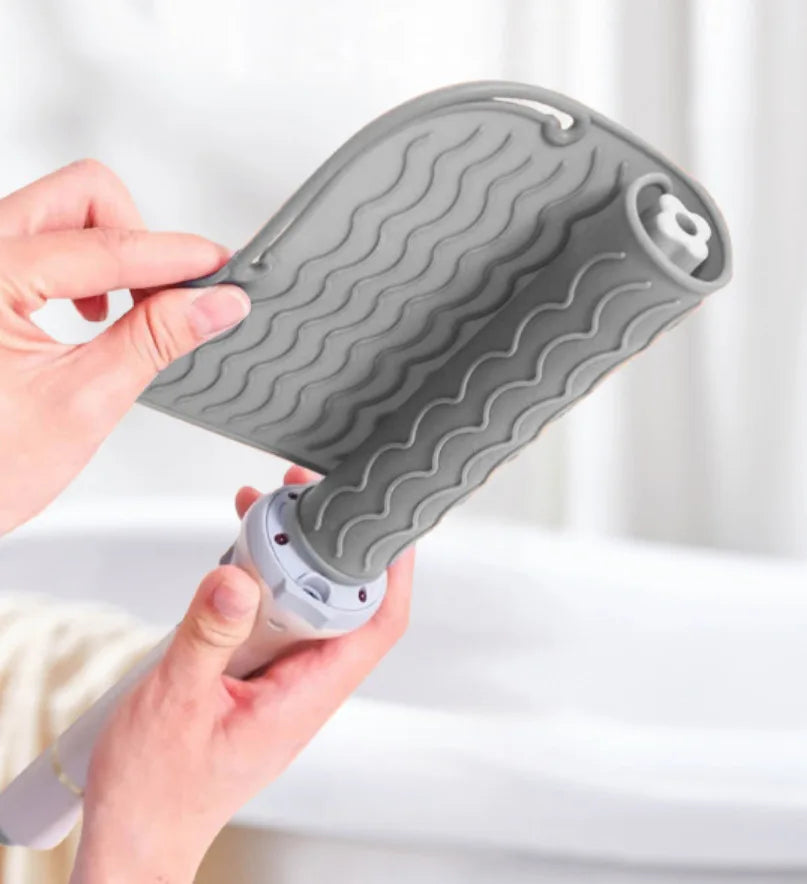 Tapete de silicona para planchas y rizadores